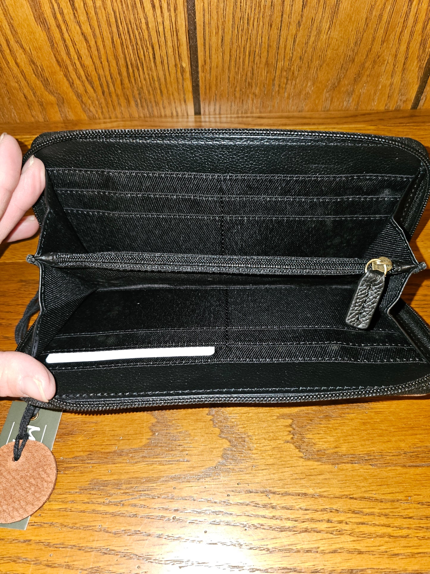 Canyon Sunrise Clutch Hairon Hide Wallet