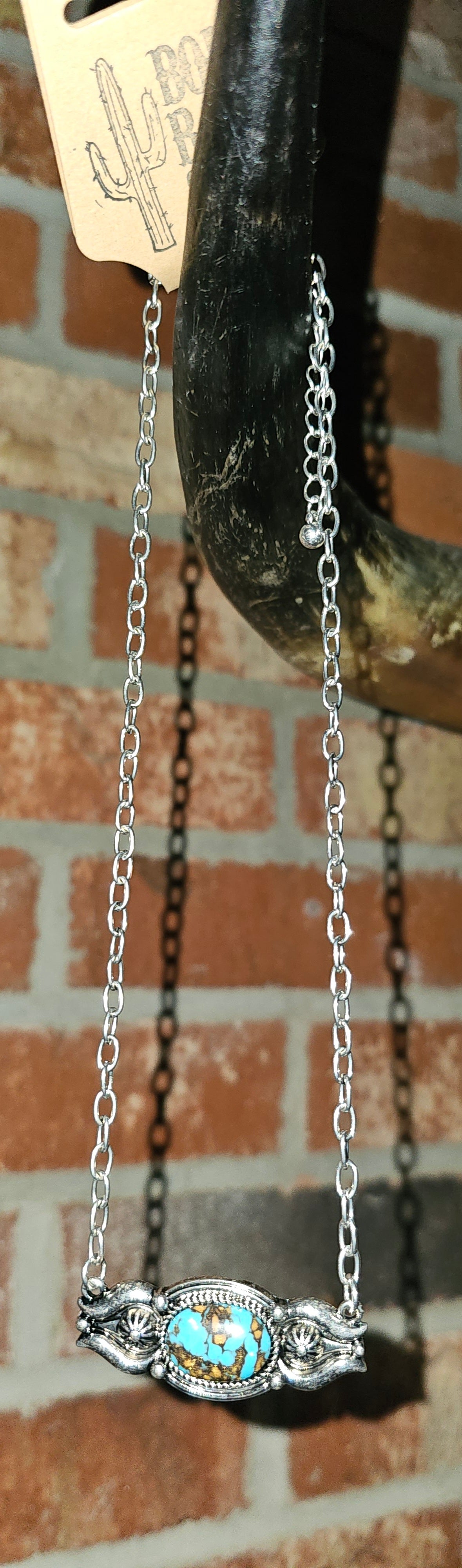 Western Necklace with Pendant