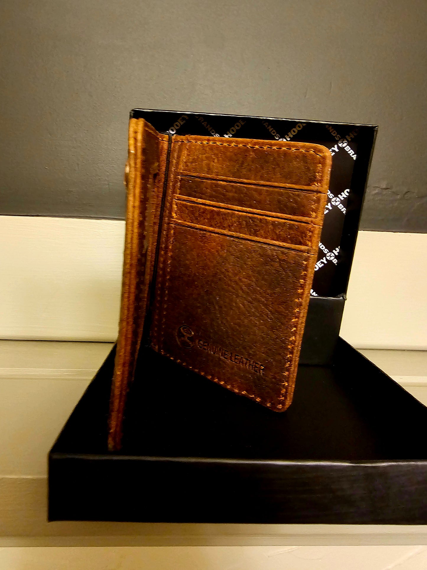 Hooey Men's Bifold Wallet with Money Clip
