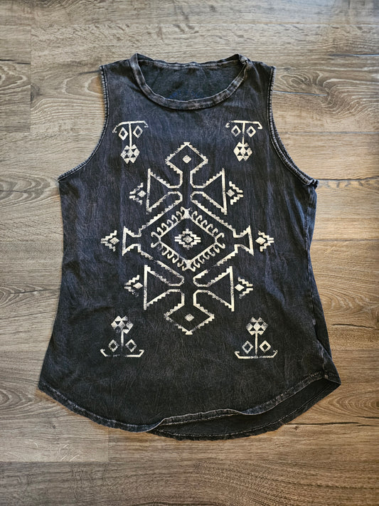 Aztec Graphic Tank Top