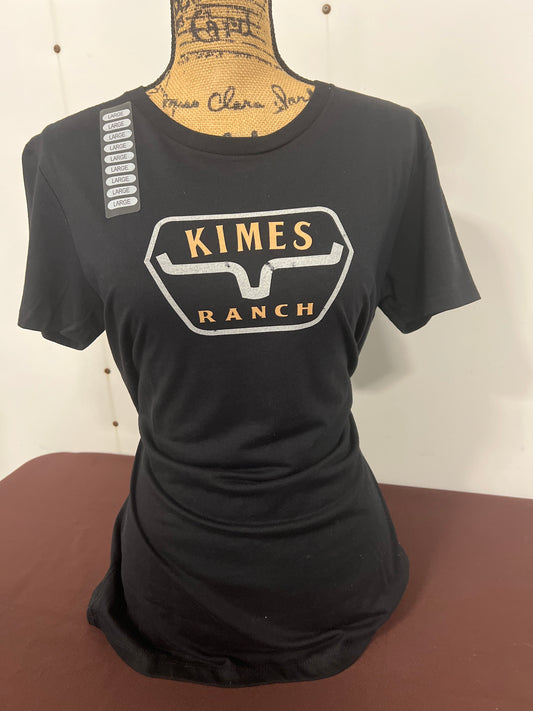 Kimes: Ladies Distance Black Tee