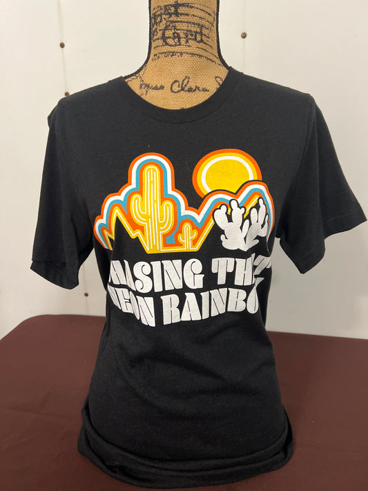 Rowdy Crowd: Ladies Chasing That Neon Rainbow Tee