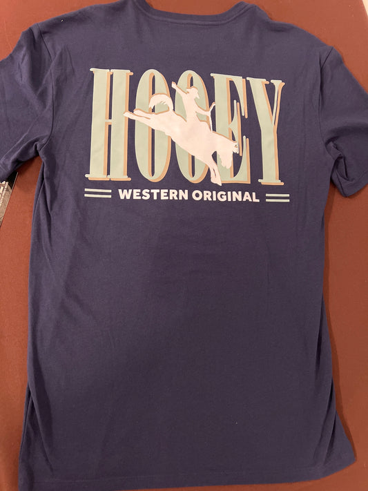 Hooey: Men’s Blue Wild Ride Tee