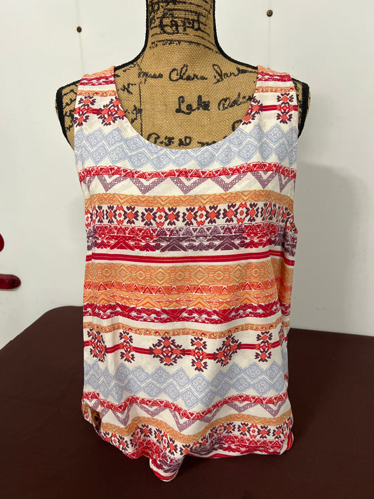 Roper: Ladies Aztec Print Tank