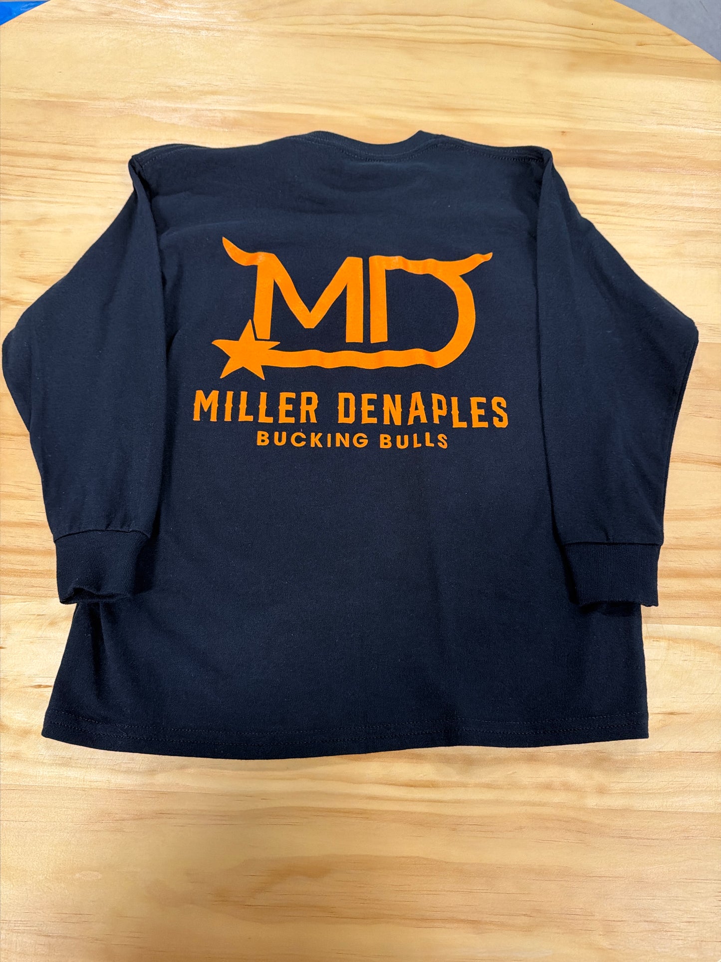 MD: YOUTH Black Long Sleeve Shirt
