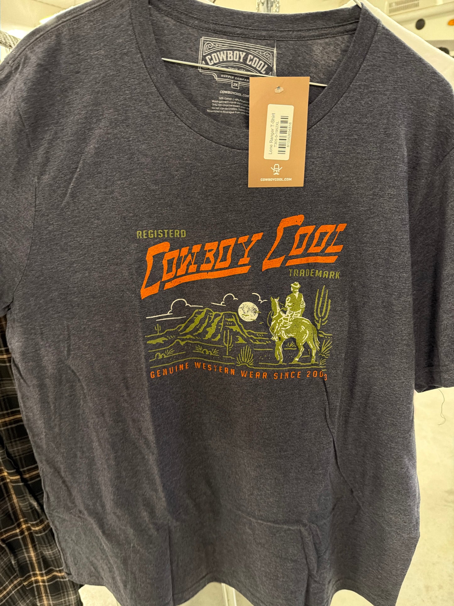 Cowboy Cool: Men’s Lone Ranger T shirt
