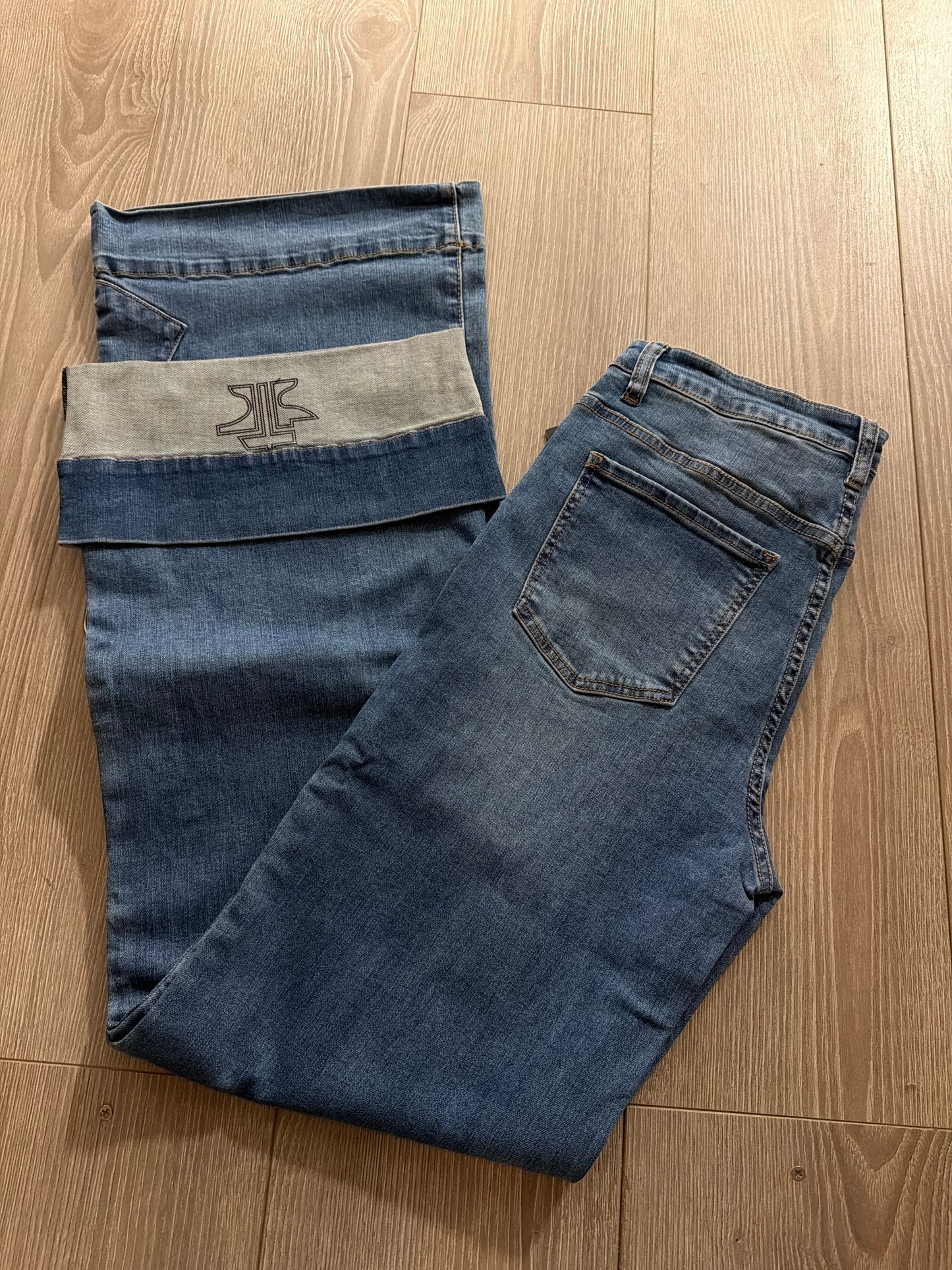 Tin Haul: Ladies Claire Wide Leg Jeans