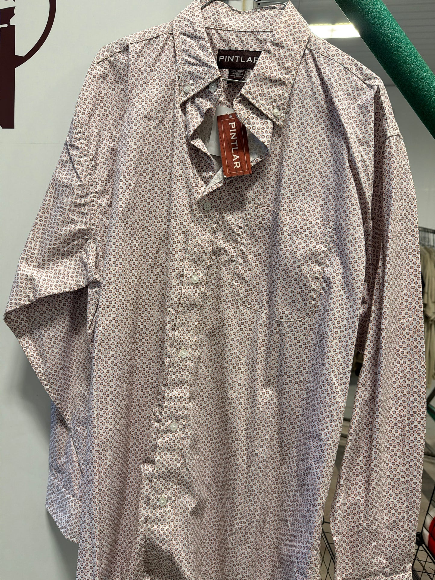 Pintlar: Men’s Long sleeve Button up