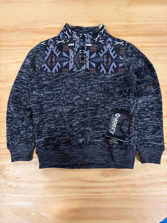Hooey: Youth Stevie Black/Grey pullover
