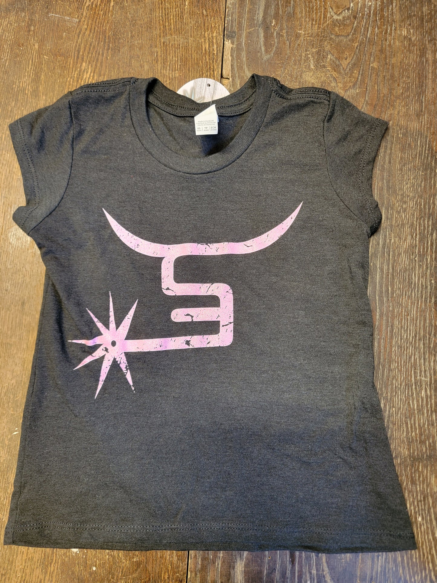 Girls Youth Spin Em Tee