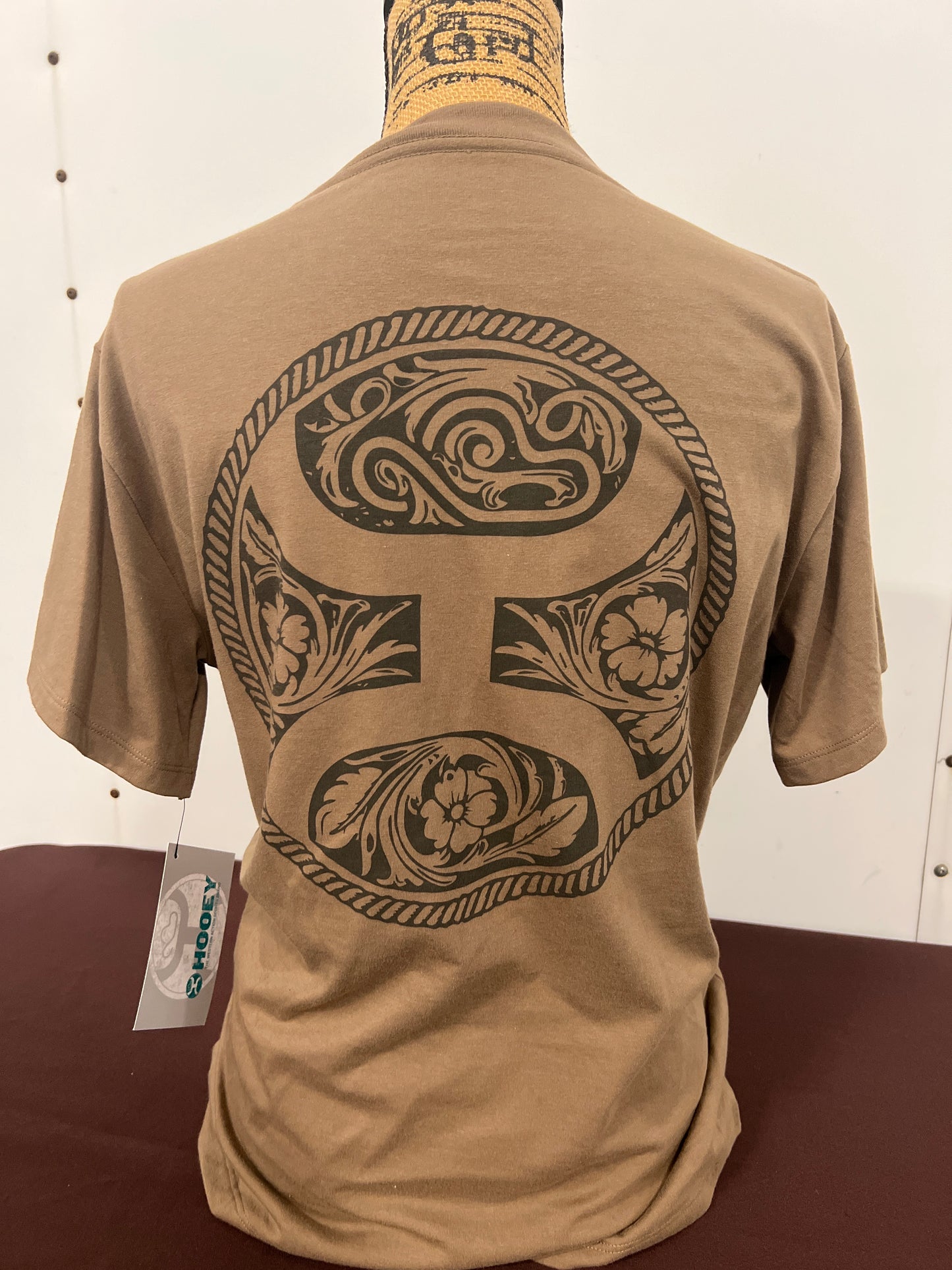 Hooey: Ladies Concho Brown Tee