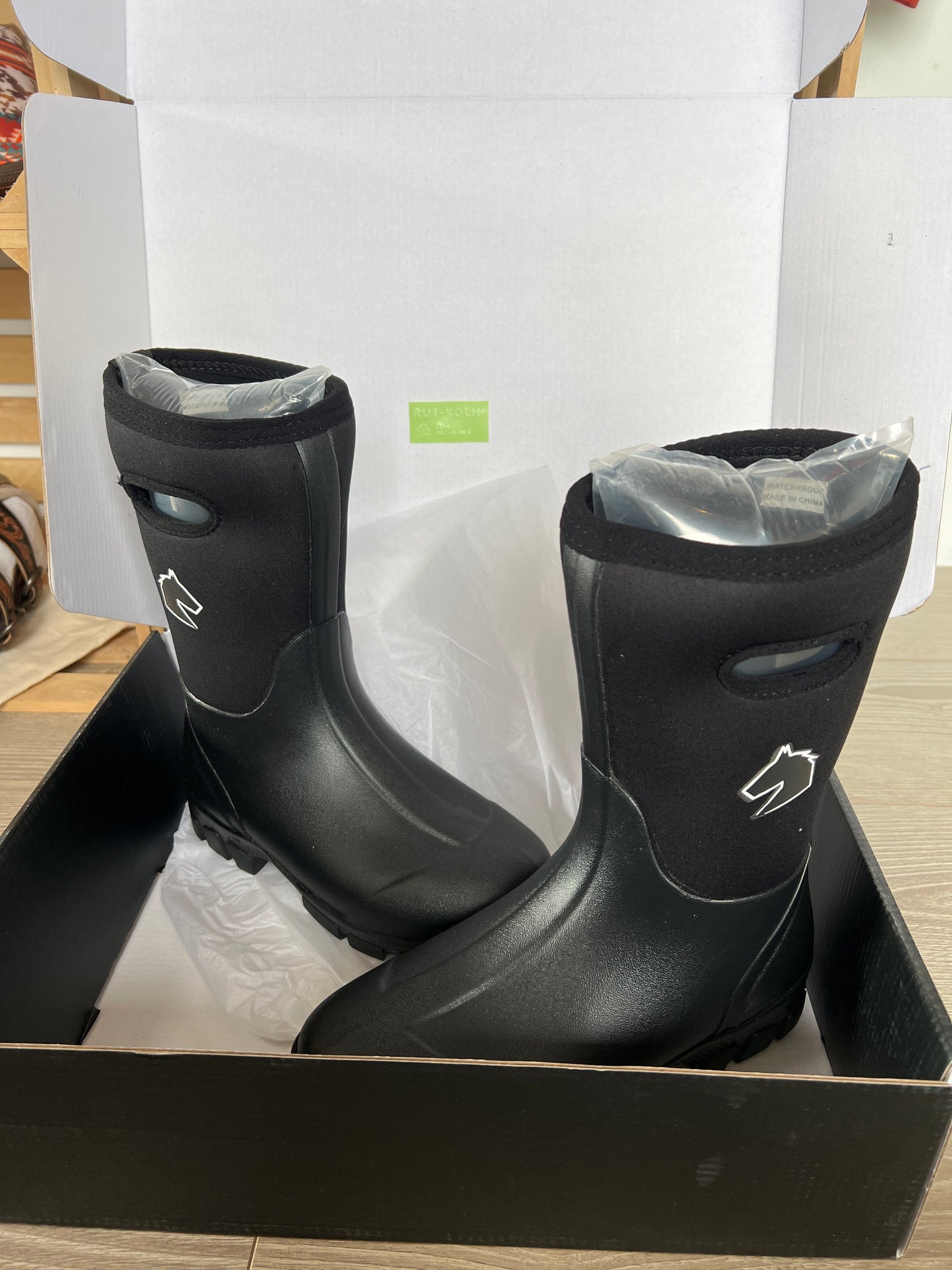 Master Rancher: Black Waterproof Boots
