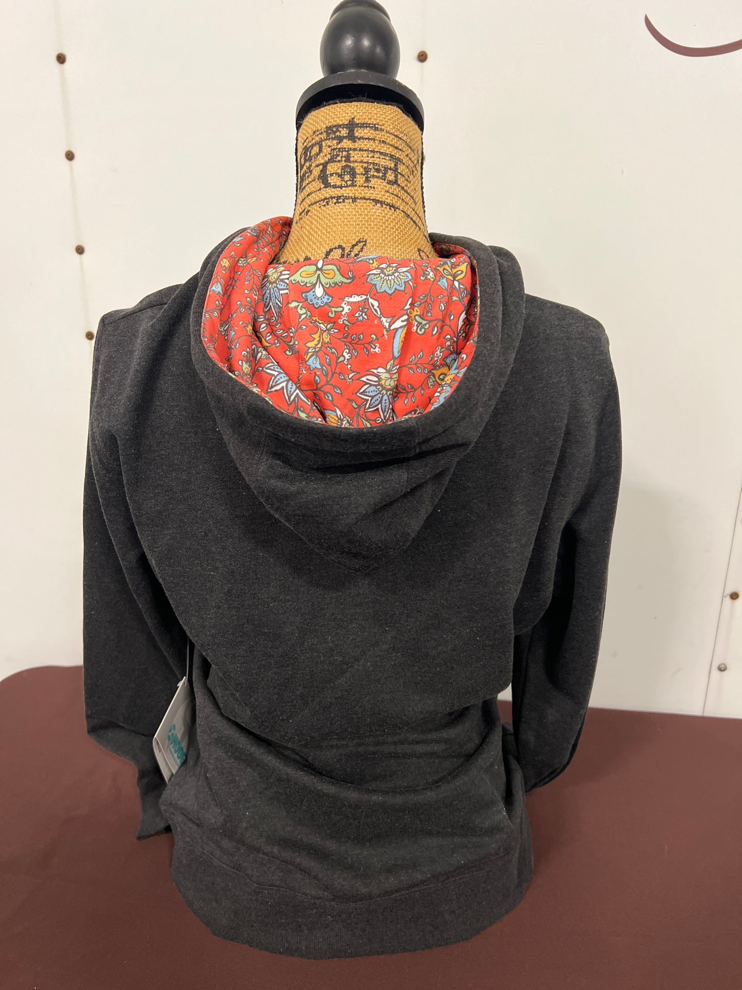 Hooey: Ladies “Prairie” Charcoal Hoody