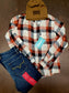 Hooey: Ladies Long Sleeve Flannel
