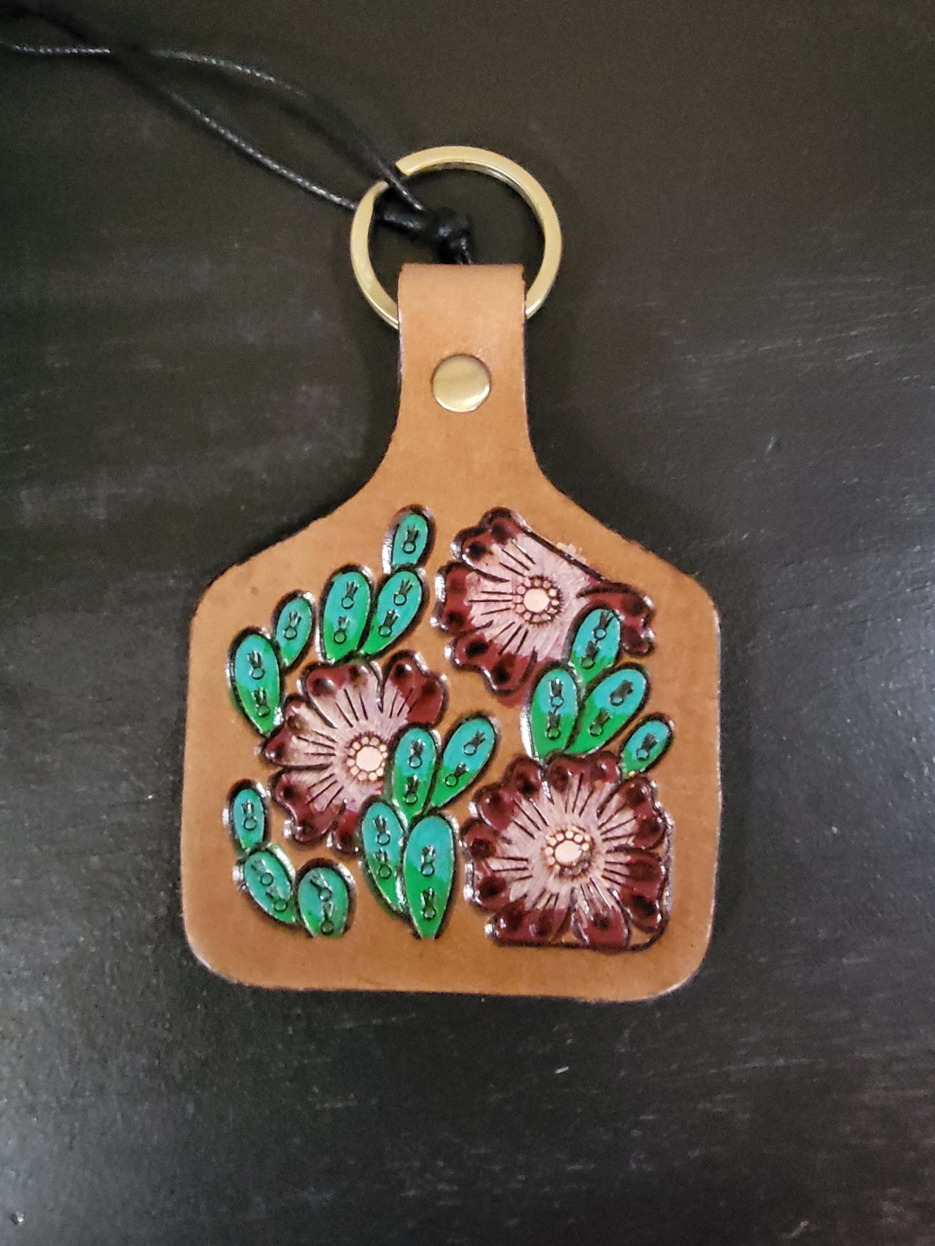 Wildflowers Key Fob Western Iron