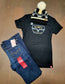 Kimes: Ladies Distance Black Tee