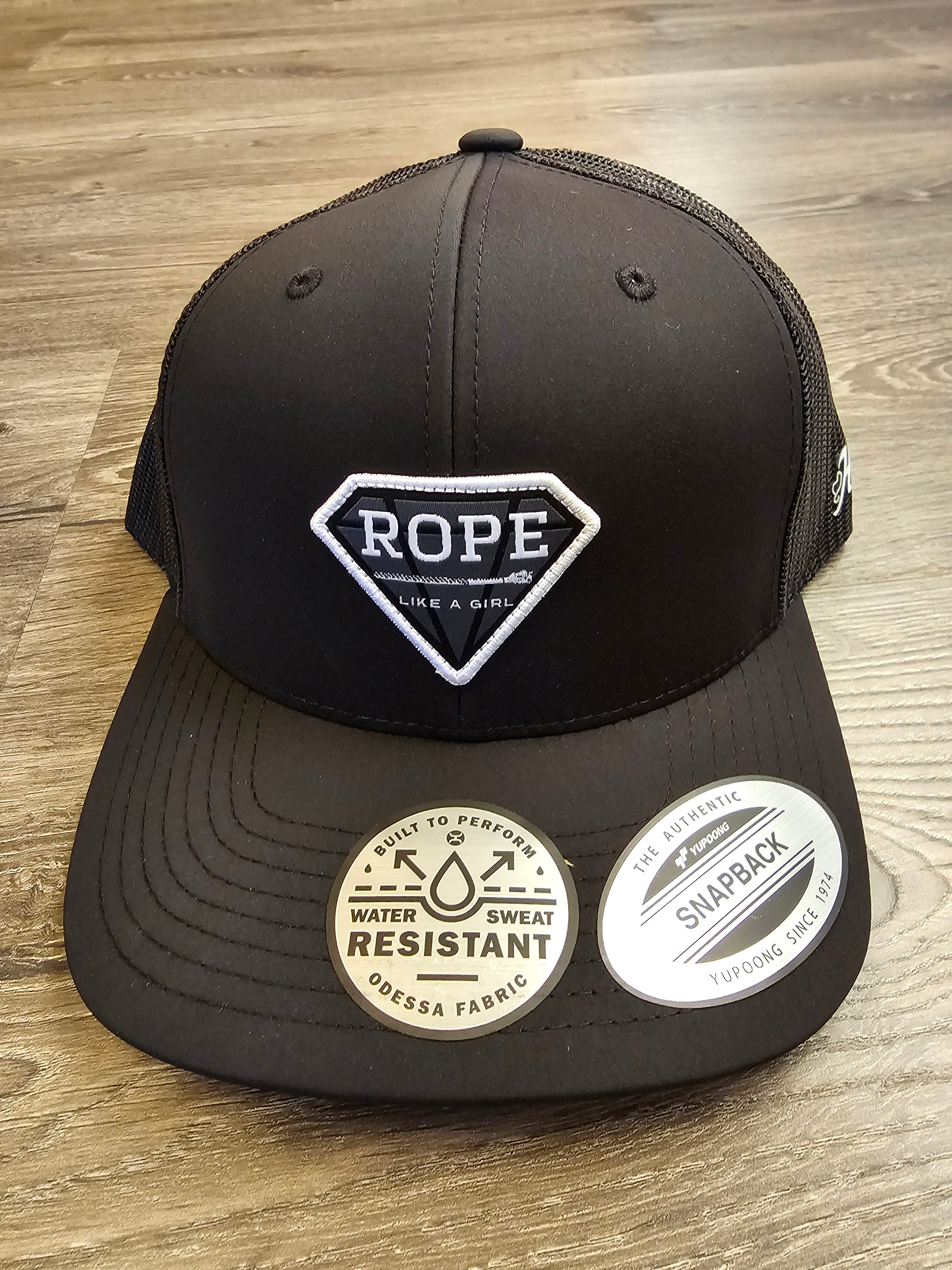 Rope Like a Girl Hat – Western Iron