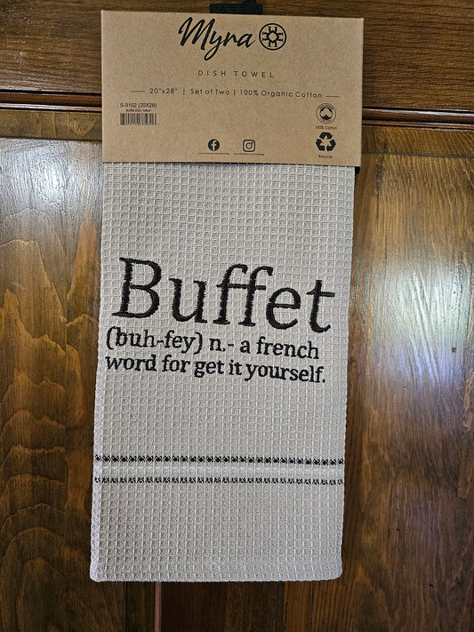 Buffet Dish Towel Set