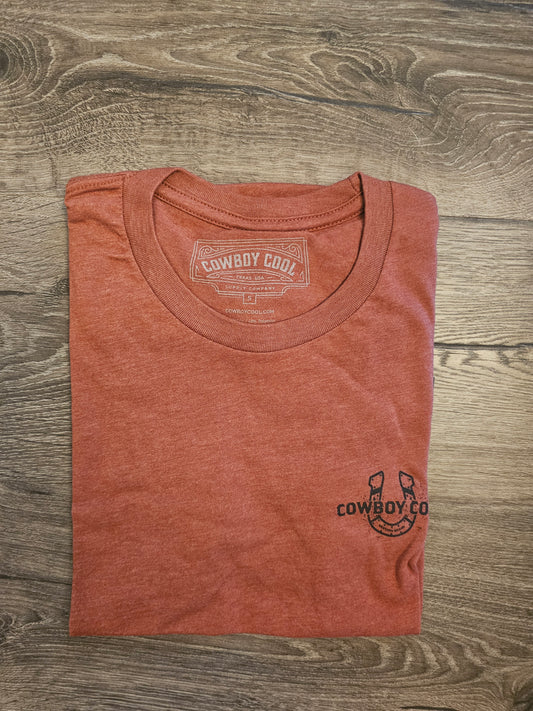 Cowboy Cool- Outlaw Stables Tee