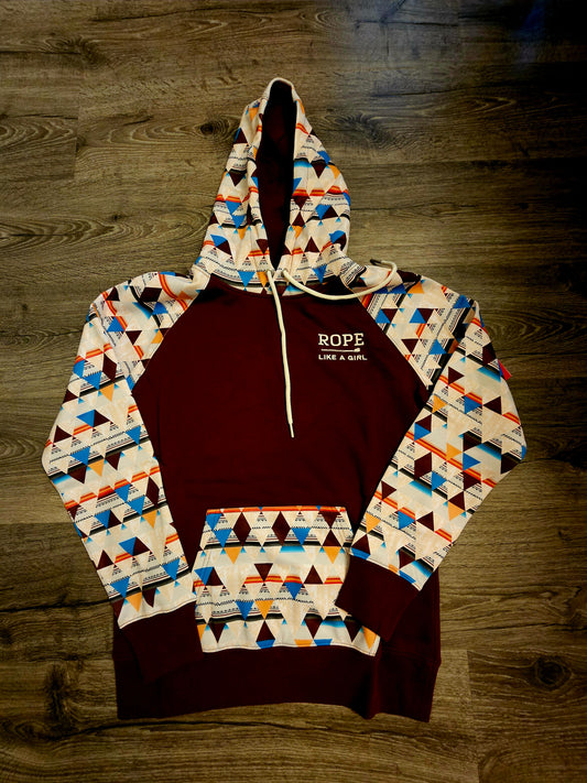 Rope Like a Girl Ladies Hooey Hoody