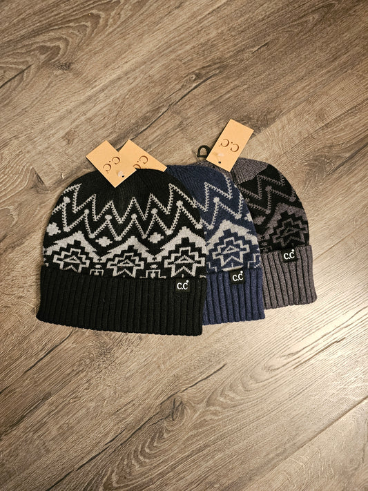 Unisex CC Southwestern Print Beanie