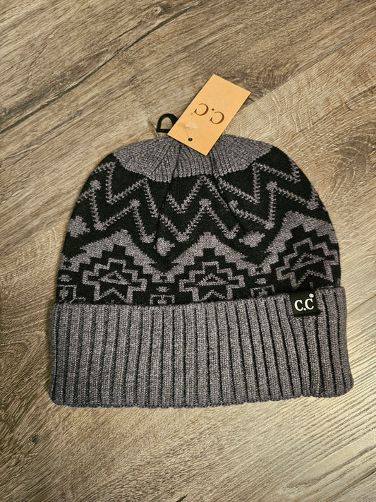 Unisex CC Southwestern Print Beanie