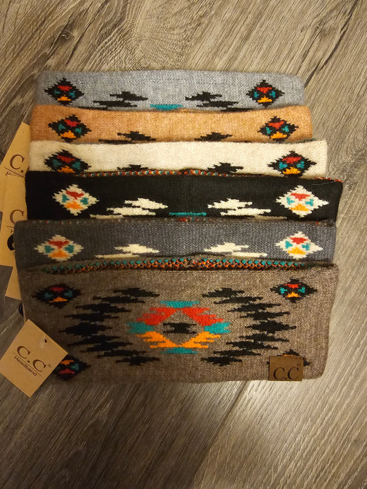 CC Aztec Pattern Headband
