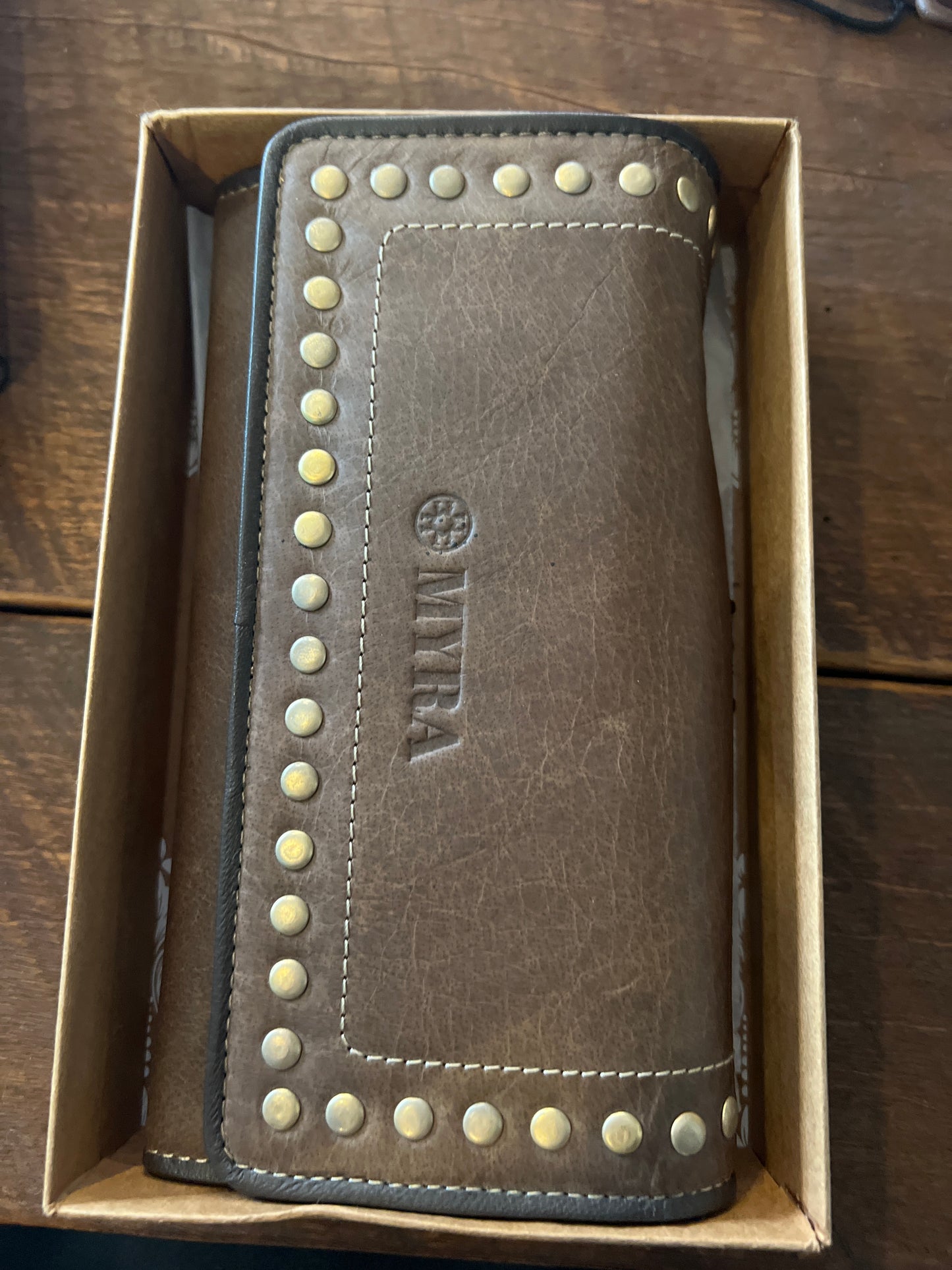 Myra: Danohue Peak Wallet in Turquoise