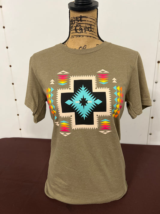 Rowdy Crowd: Cornerstone Olive Tee