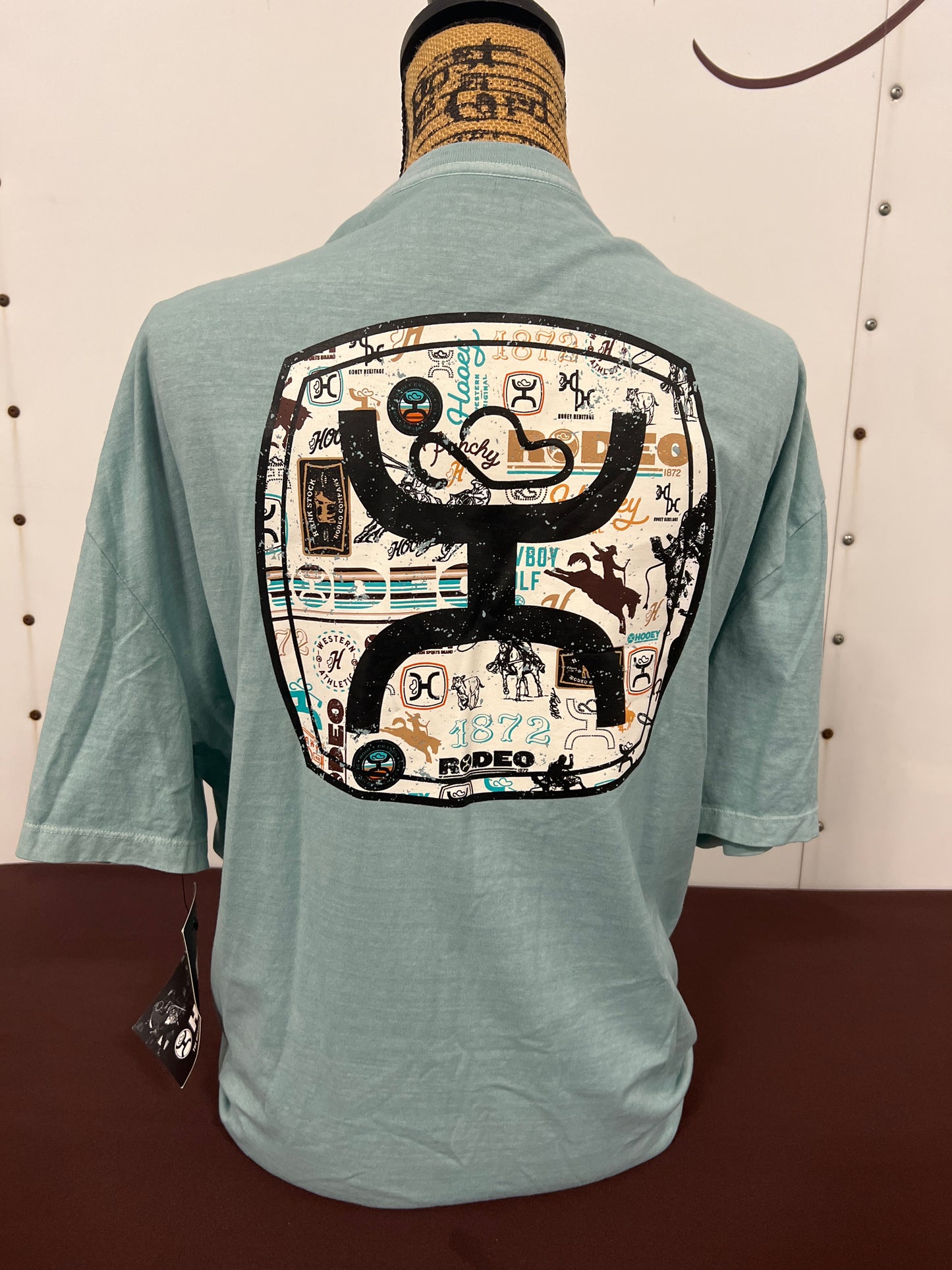 Hooey: Men’s Zenith TurquoiseTee