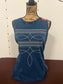 HRT&LUV: Ladies Boot Stitch Sleeveless Tank