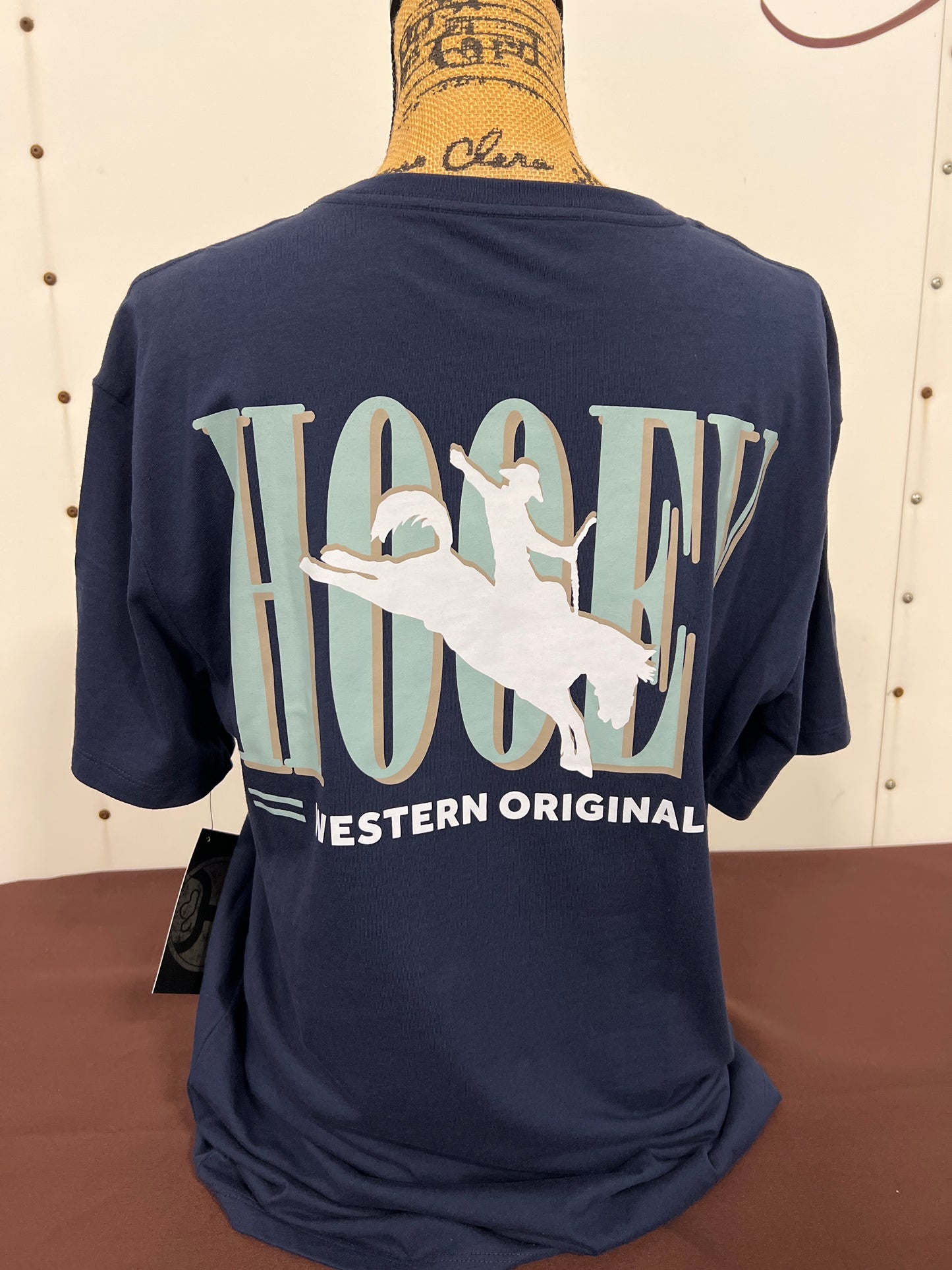 Hooey: Men’s Blue Wild Ride Tee