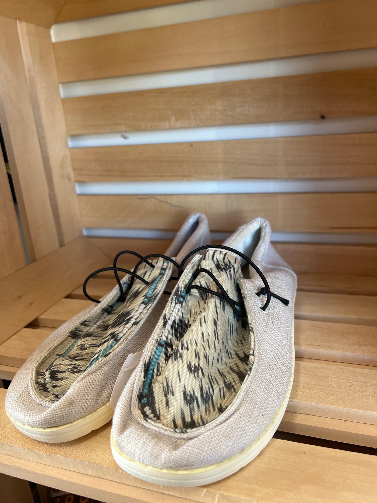 Tan Grey Ladies Chukkas