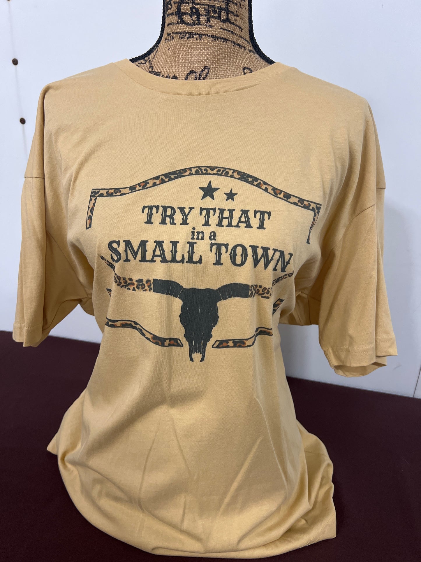 Try that in a Small Town Ladies Tee