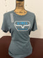 Kimes: Ladies Distance Indigo Tee