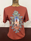 Rowdy Crowd: Ladies TePee Red Tee