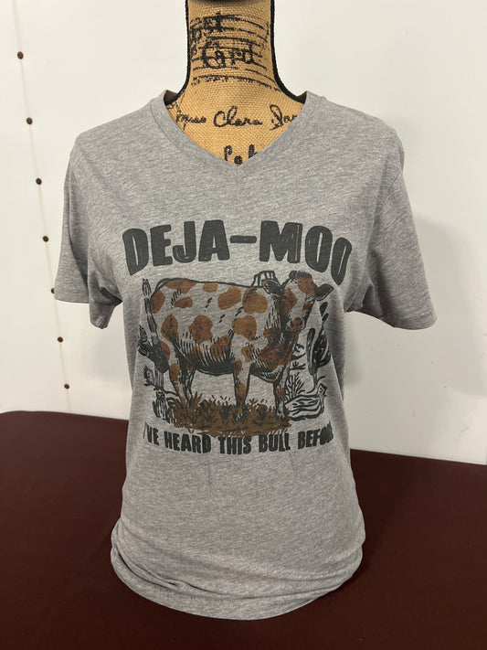 Deja-Moo Ladies Tee