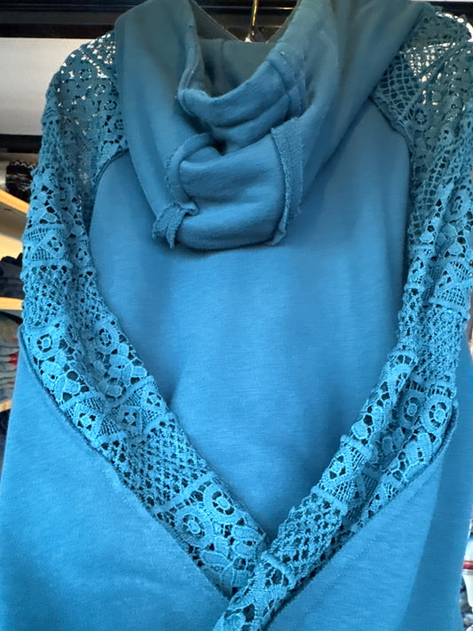 Hooey Ladies green Hoody