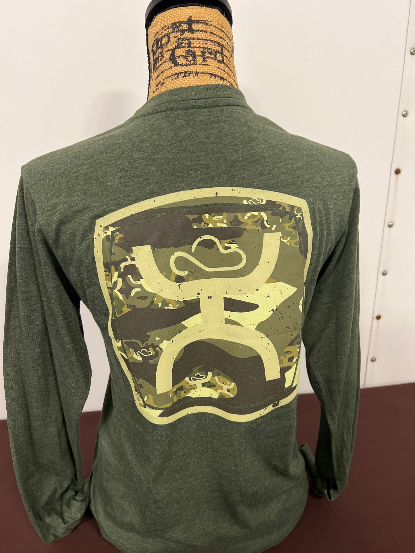 Hooey: Men’s Zenith Olive Long Sleeve