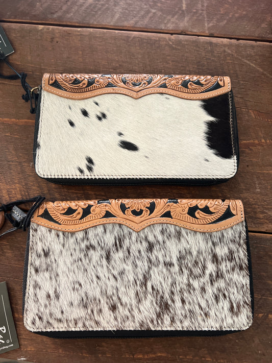 Myra: Darrington Ranch Clutch Wallet