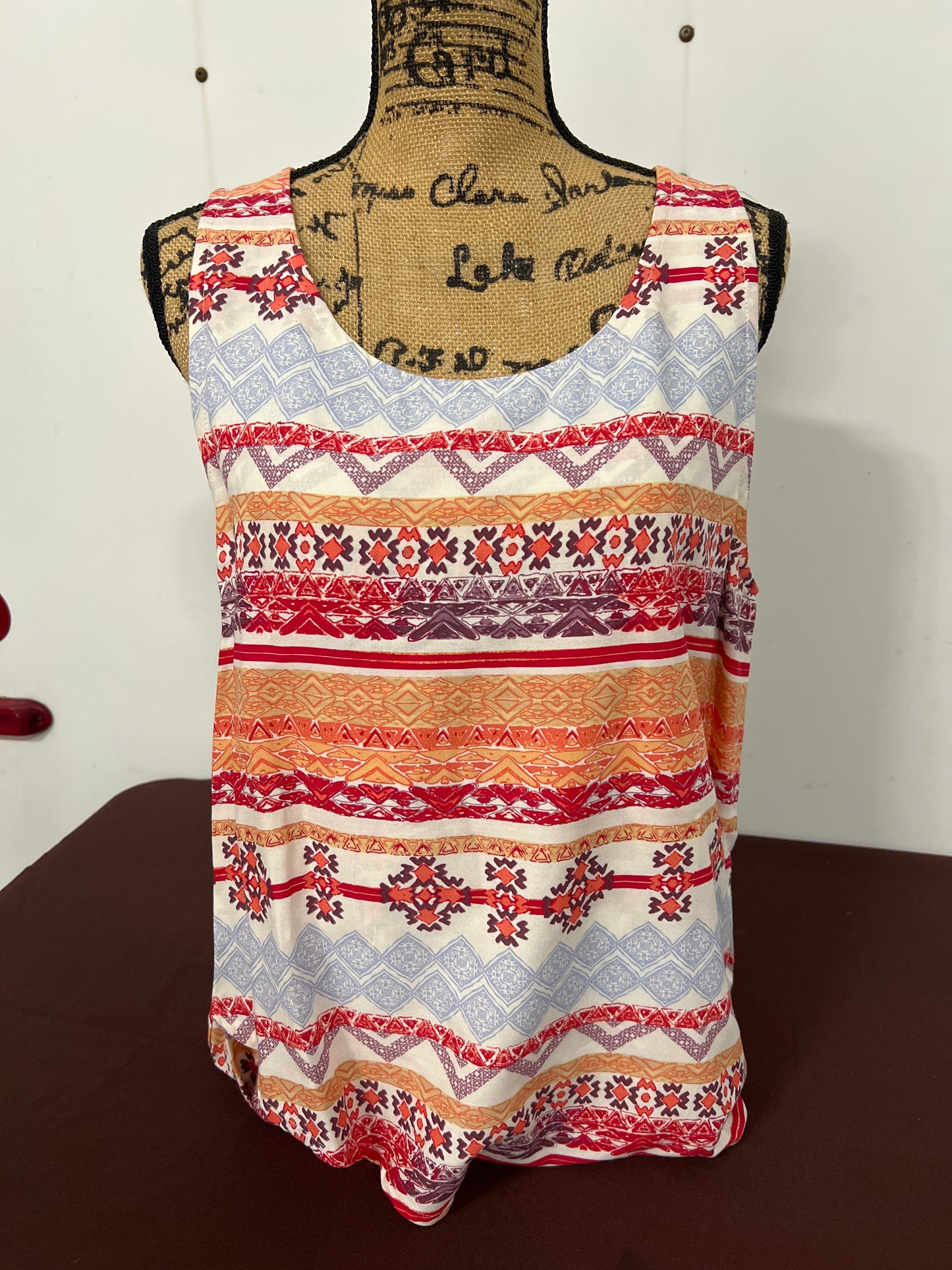 Roper: Ladies Aztec Print Tank