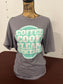 Rowdy Crowd: Ladies Coffee Cook Clean Cocktails Tee