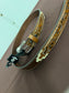Hooey: Natural/Brown/Ivory Belt with Silver Buckle