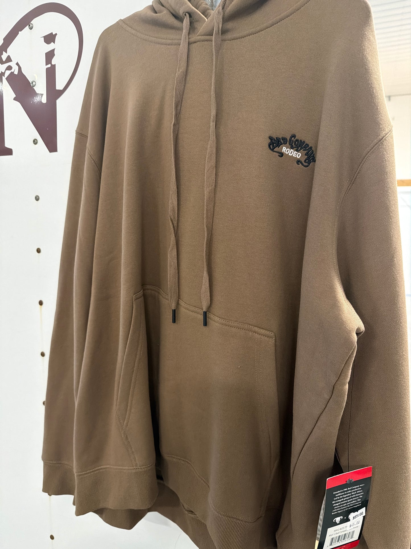 Hooey: Men’s Bad Company Tan Hoody