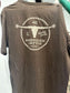 Rural: Men’s American Cattle Co. Roper Heather Brown T shirt