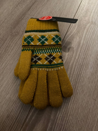 Fashion Accessories: Ladies Aztec Gloves