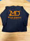 MD: YOUTH Black Long Sleeve Shirt