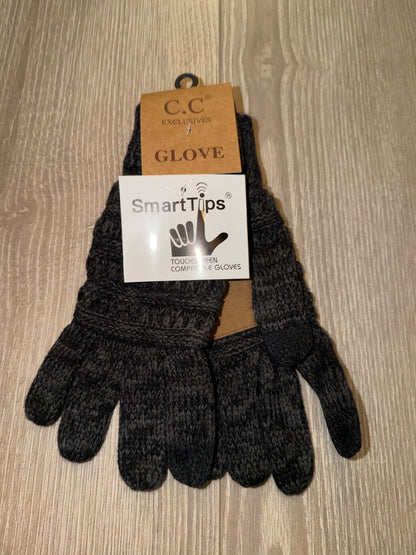 CC: Cable Knit Smartips Gloves