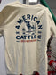 Rural: Men’s American Cattle Co. T01 Cream T shirt