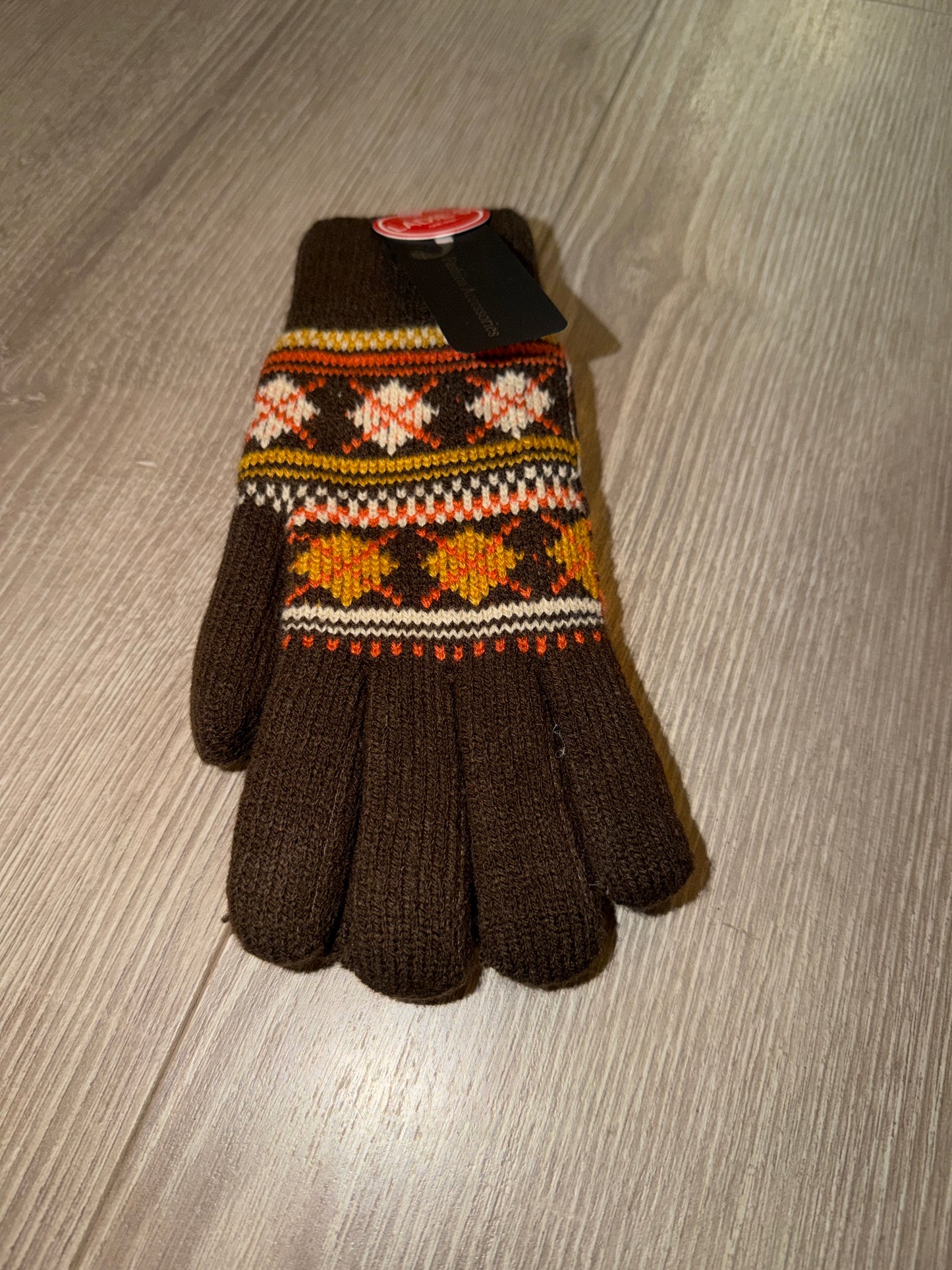 Fashion Accessories: Ladies Aztec Gloves